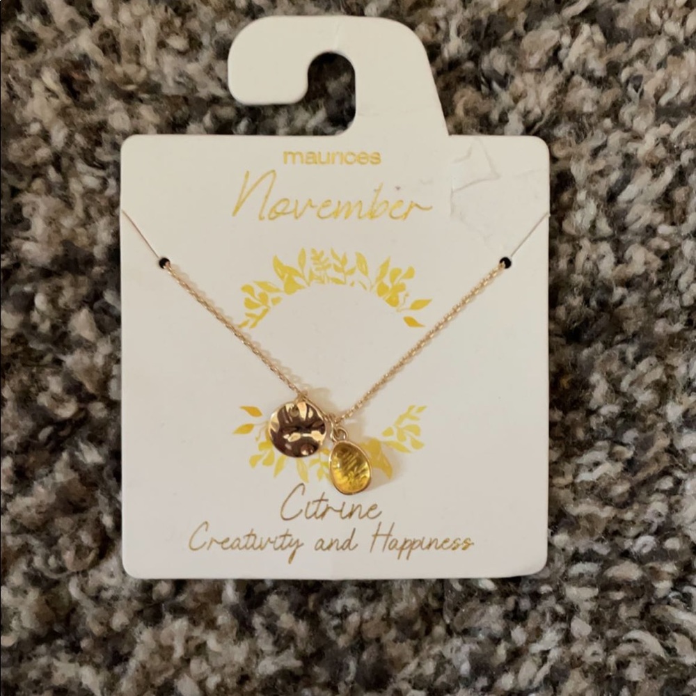 Maurices Birthstone Necklace